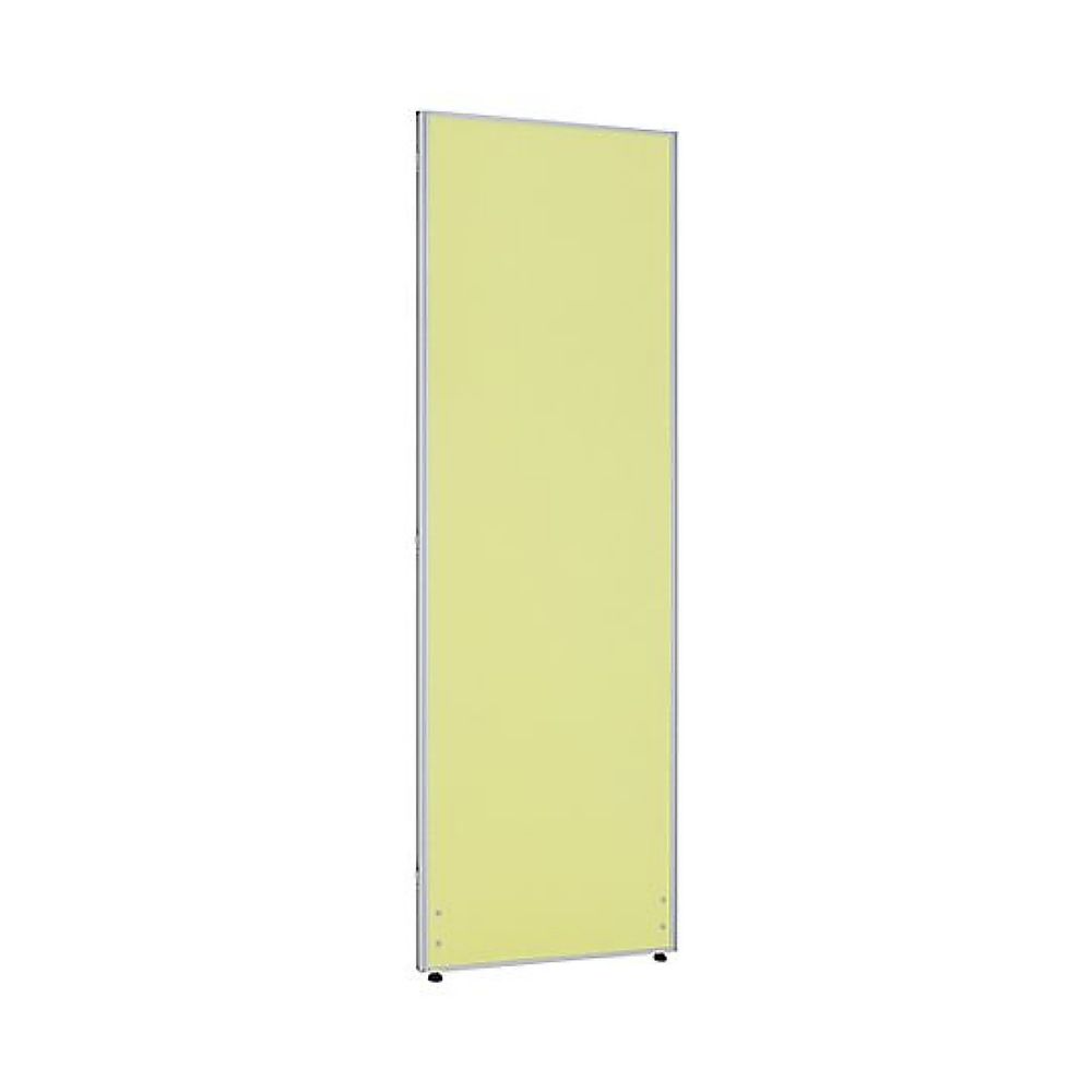 カグクロ クロス ローパーテーション イエローグリーンH1800×W600mm PN0618-YG 1台(ご注文単位1台)【直送品】
