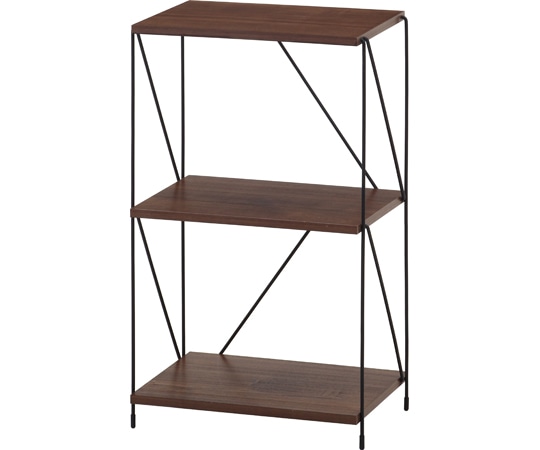 不二貿易 EZBOワイヤーラック3段 40幅 MBR 77540 1個（ご注文単位1個）【直送品】