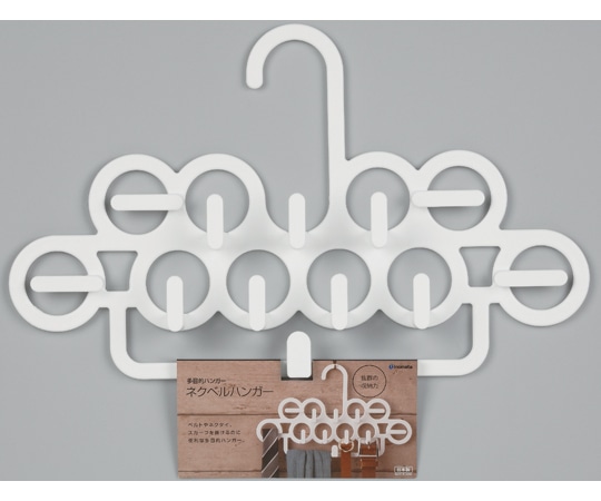 イノマタ化学 ネクベルハンガー ホワイト #6505 1個(ご注文単位1個)【直送品】