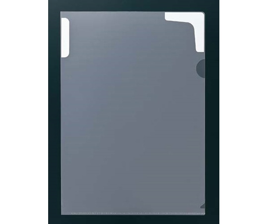 カウネット クリヤーホルダータイトル記入箇所付 透明 10枚 4148-7310 1パック(ご注文単位1パック)【直送品】