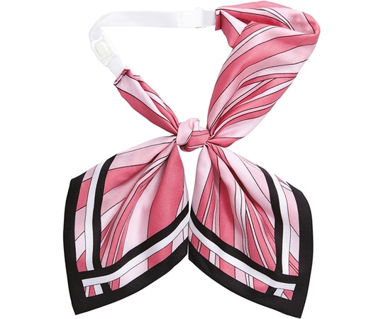 カーシーカシマ ENJOY スカーフ 幾何学柄 ピンク EAZ539 1枚（ご注文単位1枚）【直送品】