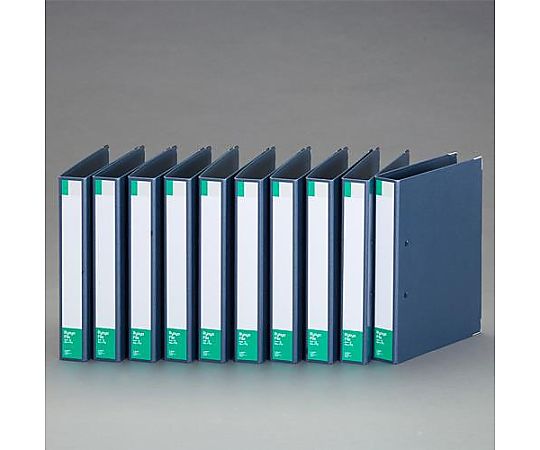 ライオン事務器 A4/S型 スプリングファイル(10冊) EA762CF-34 1箱(ご注文単位1箱)【直送品】