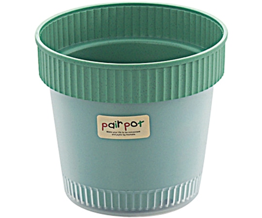 イノマタ化学 ペアポット グリーン #7080 1個(ご注文単位1個)【直送品】