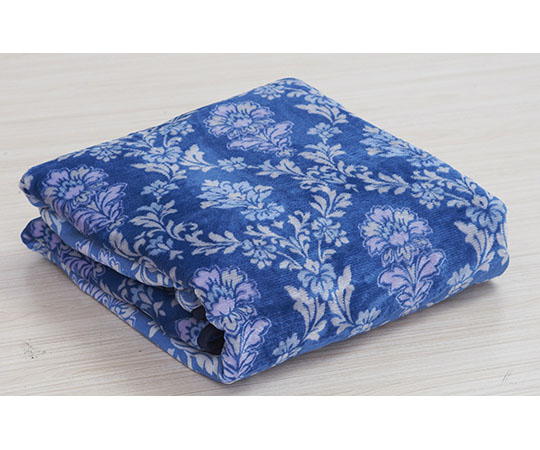 山善(YAMAZEN) 電気掛け敷き毛布 ぐっすりタイマー付き ブルー ダブル YMK-D18180(A) 1枚(ご注文単位1枚)【直送品】