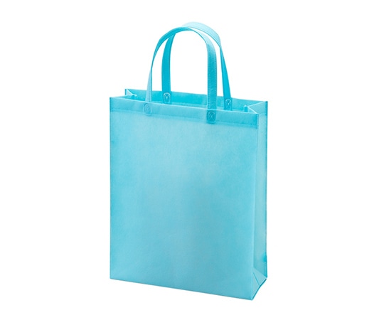 アズワン 不織布バッグ 角底A4縦 パステルブルー 1箱(100枚入) LC0490AJ00 1箱(ご注文単位1箱)【直送品】