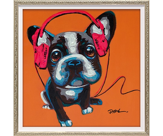 ユーパワー オイル ペイント アート｢オレンジ ドギー(Sサイズ)｣ OP-07087 1個（ご注文単位1個）【直送品】