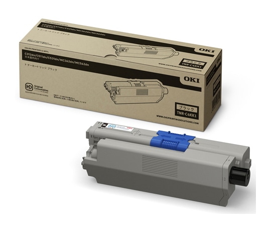 OKI トナーカートリッジ ブラック(MC562/362dn(w)/C531dn/511dn/312dn) TNR-C4KK1 1個(ご注文単位1個)【直送品】