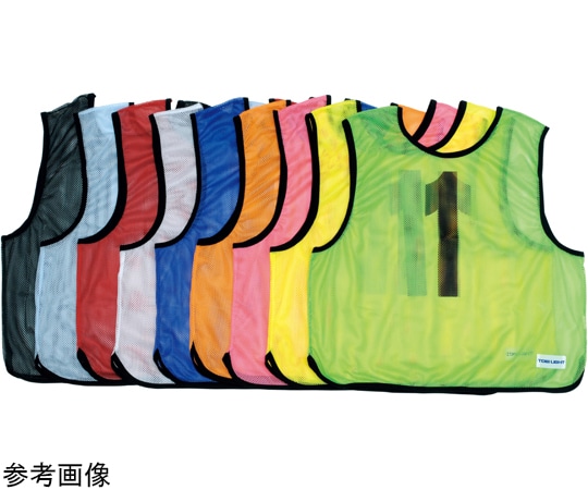 トーエイライト メッシュベスト 赤 No.49 B3630R 1枚（ご注文単位1枚）【直送品】