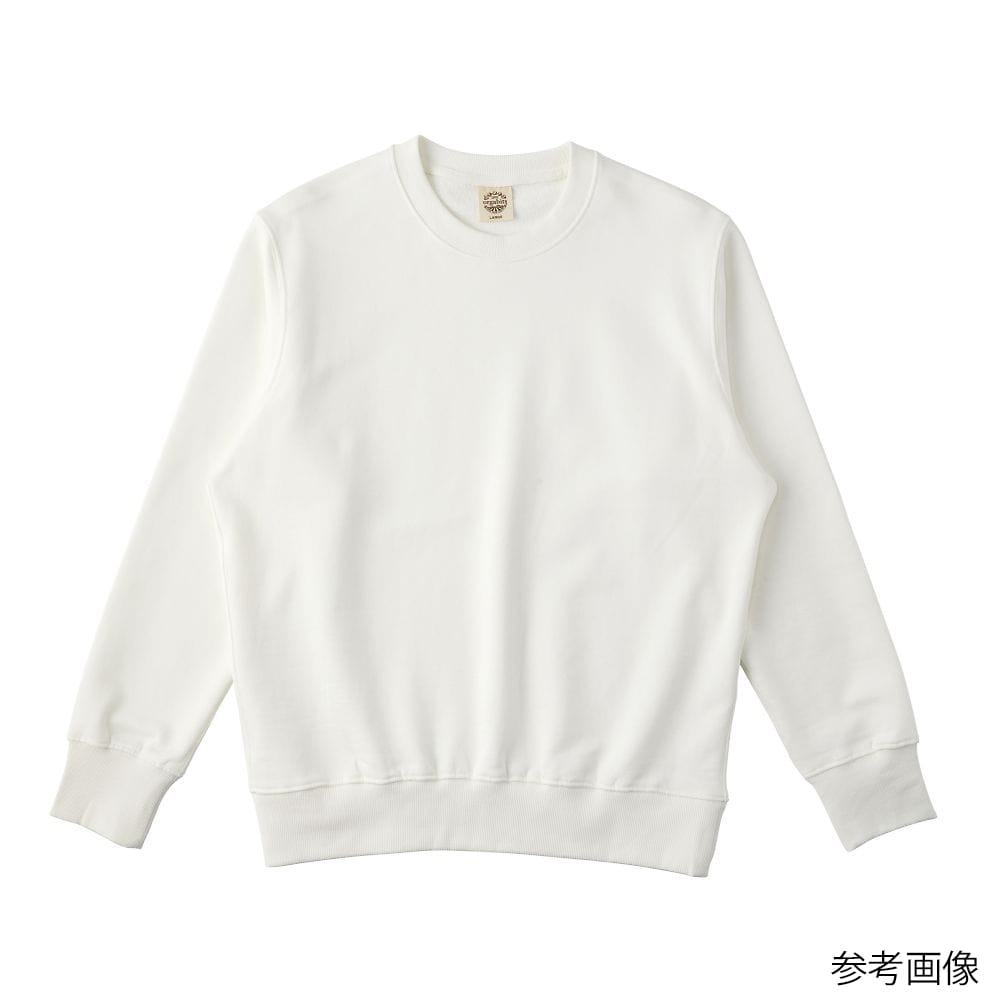 フェリック オーガニックコットンスウェットシャツ ナチュラル M OGS915-NTR-M 1枚（ご注文単位1枚）【直送品】
