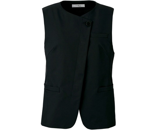 カーシーカシマ ENJOYNoir ベスト Double Cloth by BRING Material ブラック 5号 NAV016 1枚（ご注文単位1枚）【直送品】