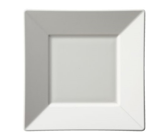 Daiwa スクエア皿 小 ホワイト SS-3-W 1個(ご注文単位1個)【直送品】