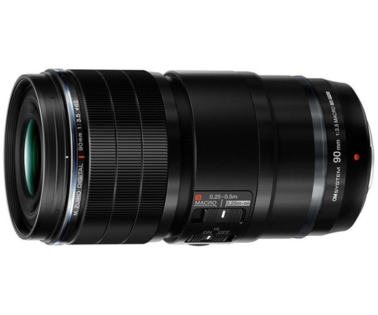 OMデジタルソリューションズ M.ZUIKO DIGITAL IS PRO ブラック ED 90mm F3.5 MACRO 1個（ご注文単位1個）【直送品】