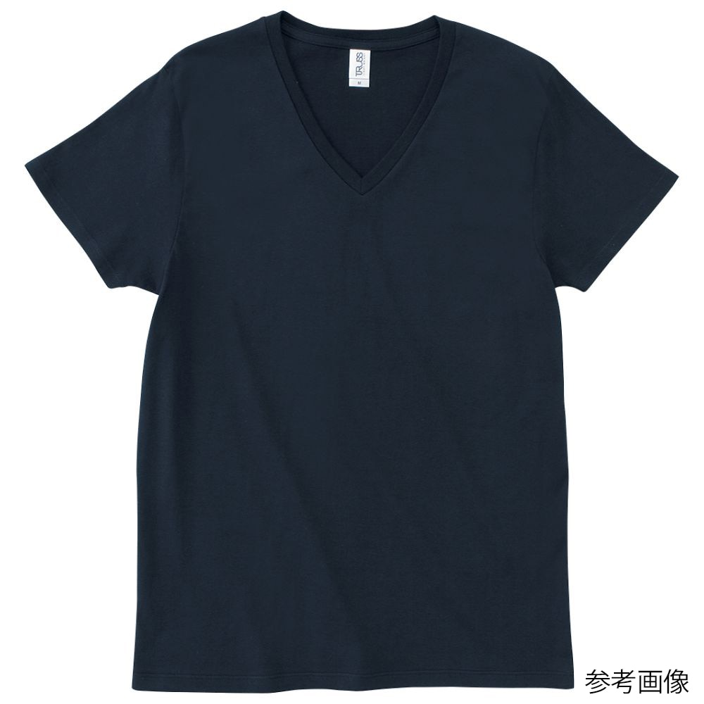 フェリック スリムフィットVネックTシャツ ネイビー XS SFV113-NVY-XS 1枚（ご注文単位1枚）【直送品】