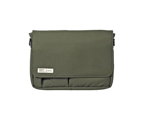 LIHITLAB SMART FIT キャリングポーチ 22オリーブ A-7575 A7575-22 1個(ご注文単位1個)【直送品】