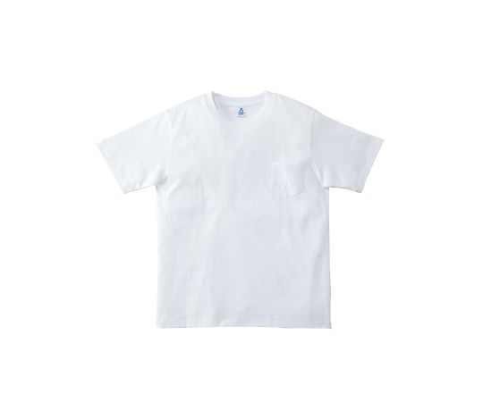 LIFEMAX ポケット付 7.1オンスTシャツ ホワイト XL MS1145-15 XL 1枚（ご注文単位1枚）【直送品】