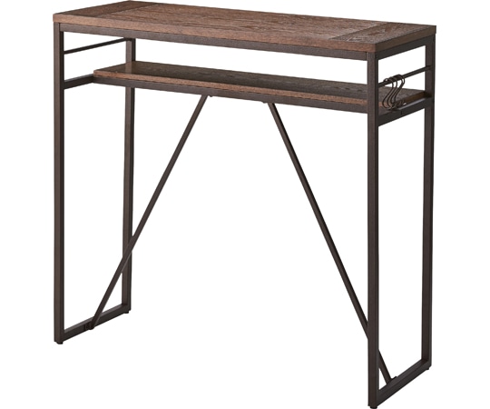 東谷 カウンターテーブル ブラック PT-782BK 1個（ご注文単位1個）【直送品】