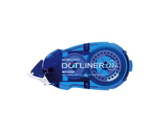 コクヨ 〈ドットライナー〉(つめ替え用テープ・22m) タ-D400-08N-S22 1個(ご注文単位1個)【直送品】