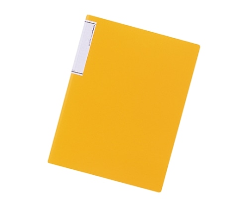 LIHITLAB クリヤーブック(スリムタイプ) 4橙 N7111-4 1冊(ご注文単位1冊)【直送品】