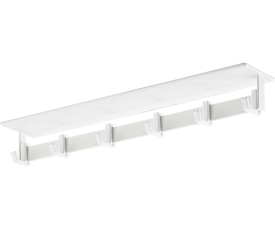 山崎実業 マグネットレンジフードフック プレート ホワイト 4841 1個（ご注文単位1個）【直送品】