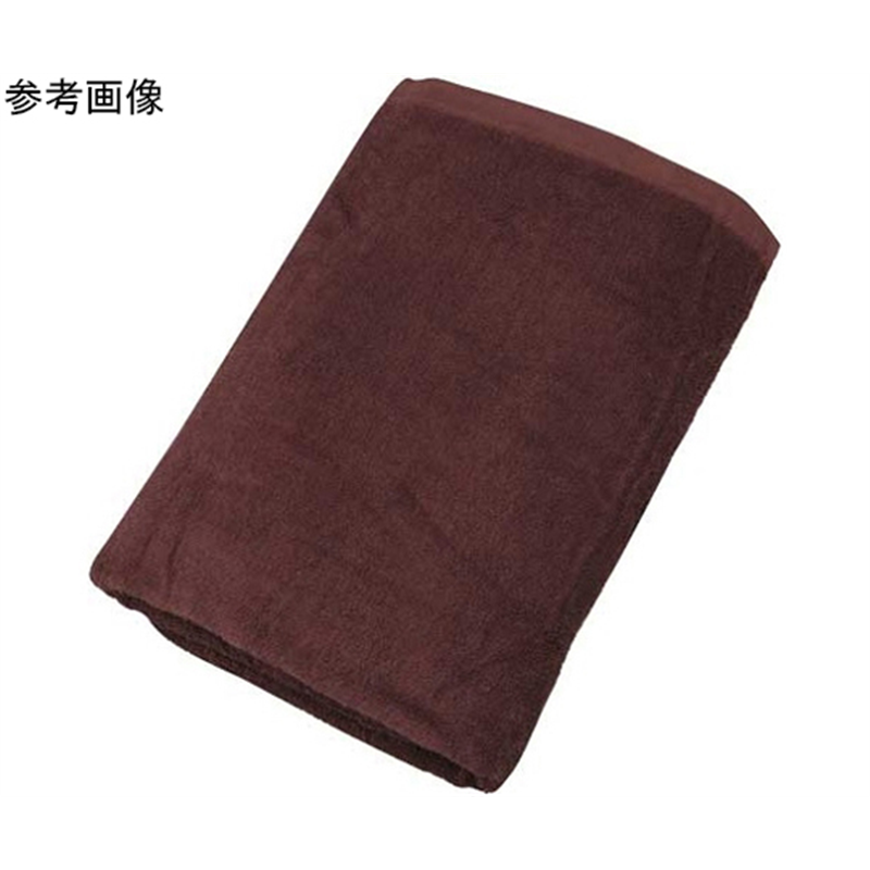 三和 1000匁スレン染めバスタオル ダークブラウン 1ケース(60枚入) VN1000DB 1ケース（ご注文単位1ケース）【直送品】