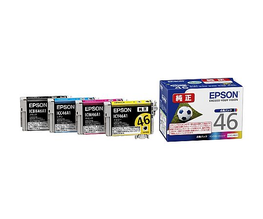 エプソン インクカートリッジ(4色パック) IC4CL46A1 1個(ご注文単位1個)【直送品】