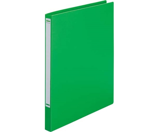 カウネット きれいに揃うZ式ファイル A4縦 背幅21mm 黄緑 4202-9038 1冊(ご注文単位1冊)【直送品】