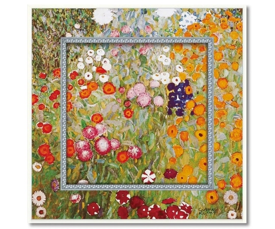 ユーパワー ビッグアート ~ミュージアム アート コレクション~(クリムト｢フラワーガーデン｣) BA-05017 1個（ご注文単位1個）【直送品】