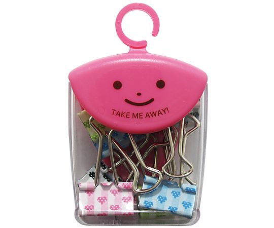 ミツヤ ダブルクリップ19mm ハート 8個×5箱入 TM-71-KH 1ケース（ご注文単位1ケース）【直送品】