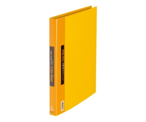 キングジム クリアーファイル・カラーベース差替え式 黄 139 1冊(ご注文単位1冊)【直送品】