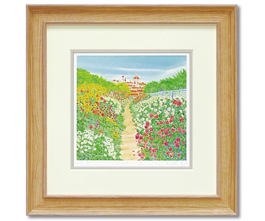 ユーパワー くりのき はるみ｢花咲く小道｣ KH-10127 1個（ご注文単位1個）【直送品】