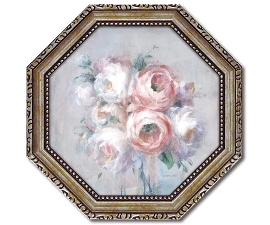 ユーパワー 八角 ミニゲル アートフレーム ダンフイ ナイ｢サマー ブルーム1｣ DN-02571 1個（ご注文単位1個）【直送品】