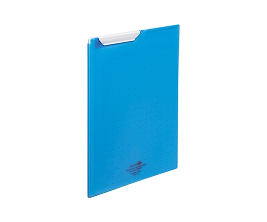 LIHITLAB AQUA DROPs クリップファイル 青 F5067-8 1冊(ご注文単位1冊)【直送品】