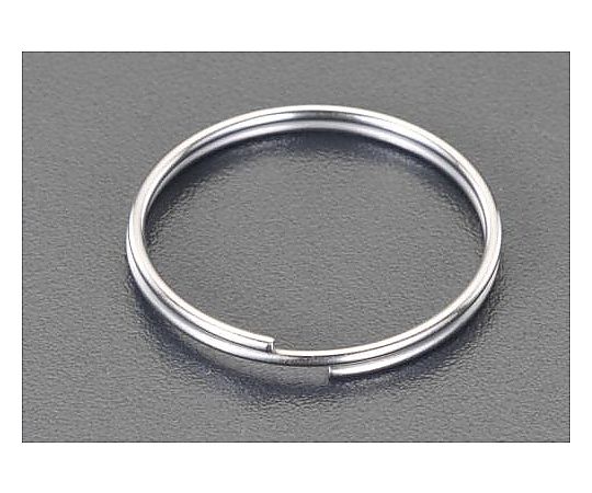 エスコ 1.0x15.0mm 2重リング(ステンレス製/10個) EA638DP-15B 1袋(ご注文単位1袋)【直送品】