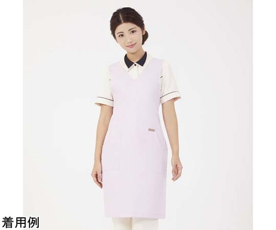 CML LDLVネックエプロン ピンク T100371 1着（ご注文単位1着）【直送品】