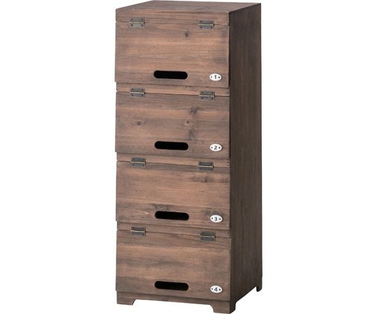 東谷 シューズラック ブラウン CCR-400 1個（ご注文単位1個）【直送品】