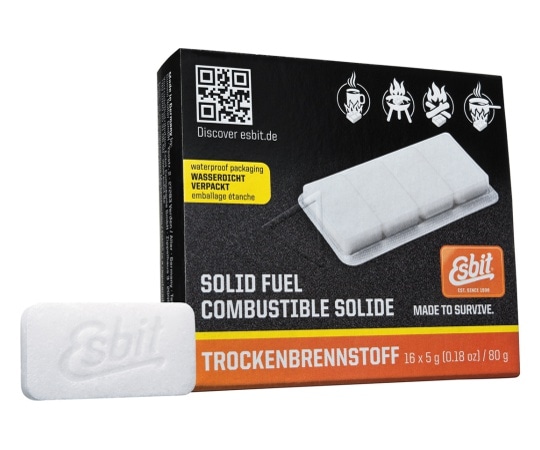 エスビット 固形燃料5g×16 ES00101600 1個（ご注文単位1個）【直送品】