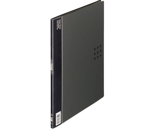 ライオン事務器 クリアーブック<noile>(ノイル) ブラック CR-10N 1冊(ご注文単位1冊)【直送品】
