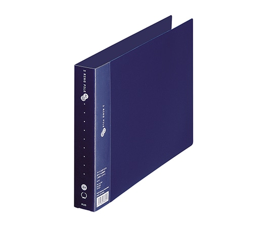 プラス 2リングファイル スーパーエコノミー A4 210枚綴じ FC-111RF NV 1個（ご注文単位1個）【直送品】