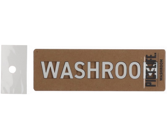 ハイロジック PICT LIFE WASHROOM 白 00024776 1個（ご注文単位1個）【直送品】