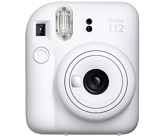 富士フイルム チェキ instax mini 12 クレイホワイト MINI 12WH 1個(ご注文単位1個)【直送品】