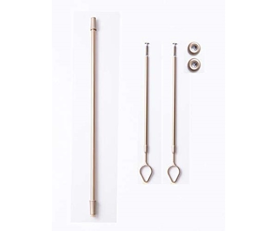 タカラ産業 DRY・WAVE(ドライ・ウェーブ)吊下型室内物干金物竿セット カッパー TJLP6090 1個(ご注文単位1個)【直送品】