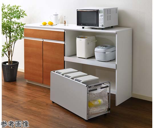 オークス ダストワゴン 幅69.8cm DBW-75S 1台(ご注文単位1台)【直送品】