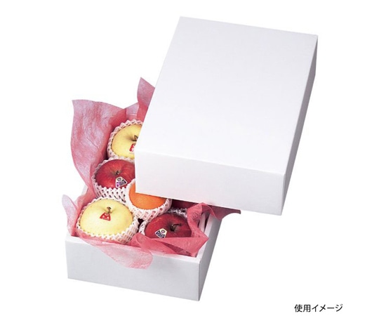 ヤマニパッケージ 青果用贈答箱 ホワイト3 40枚 LTO-3 1ケース（ご注文単位1ケース）【直送品】