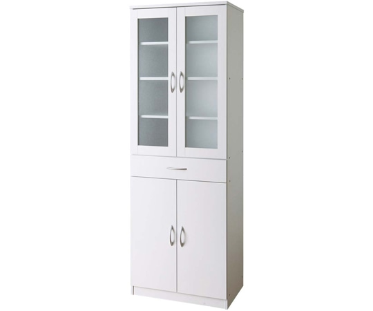 アズワン 食器棚 ダイニングボード W60×H178cm 61-807-65-1 1個（ご注文単位1個）【直送品】