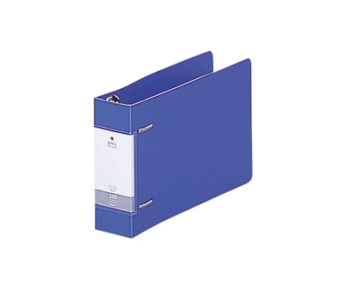 LIHITLAB リクエスト D型リングファイル 8青 G2233 G2233-8 1冊(ご注文単位1冊)【直送品】