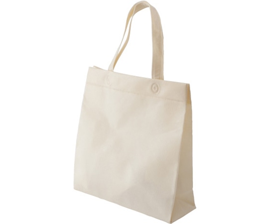 三和 不織布マチ付バッグ(小) 50枚入 アイボリー SW3332-2 1箱（ご注文単位1箱）【直送品】