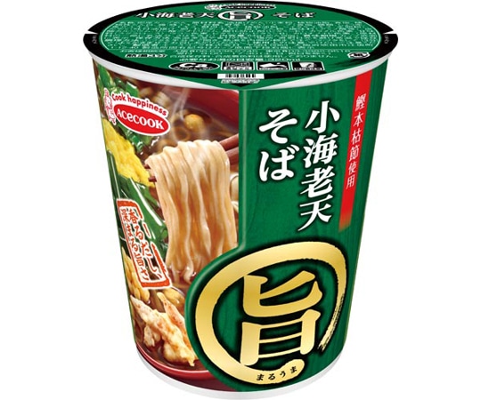 エースコック まる旨 小海老天そば 12個入 296513 1箱※軽（ご注文単位1箱）【直送品】