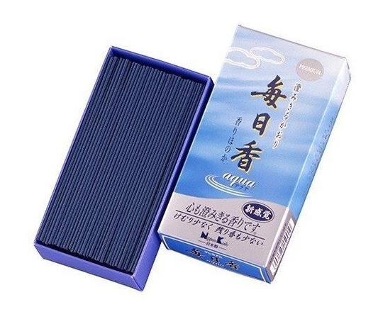 日本香堂 プレミアム毎日香 アクア  1個(ご注文単位1個)【直送品】