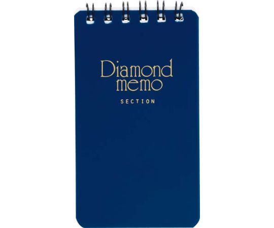 デザインフィル ダイヤメモ<S> 方眼罫 40枚 青 11731006 1冊(ご注文単位1冊)【直送品】