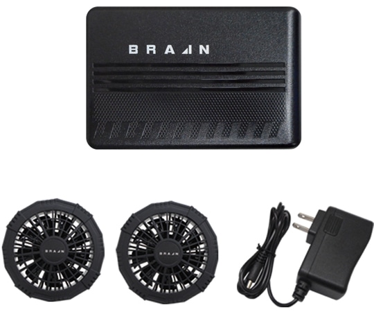ブレイン 12V胸スイッチ式用ファンユニット BR-382 1組(ご注文単位1組)【直送品】